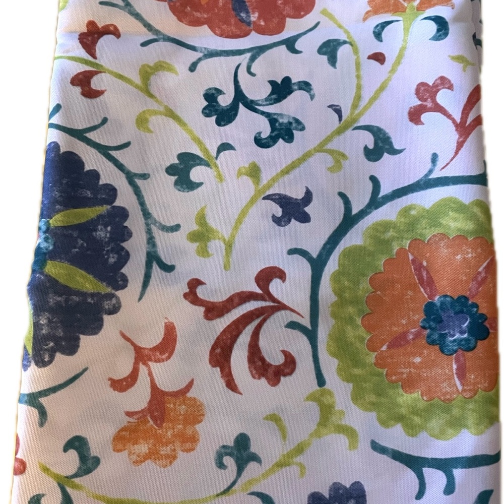 Floral Multicolor Shower Curtain
